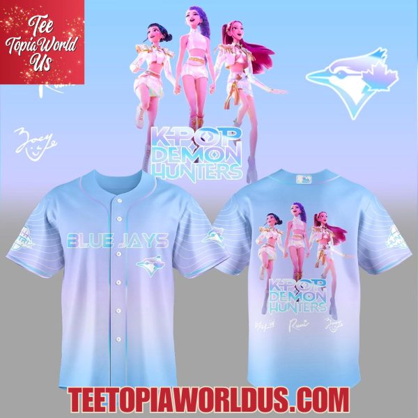 Toronto Blue Jays x KPop Demon Hunters HUNTR 2025 Jersey