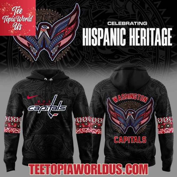 Washington Capitals Celebrate Hispanic Heritage Hoodie