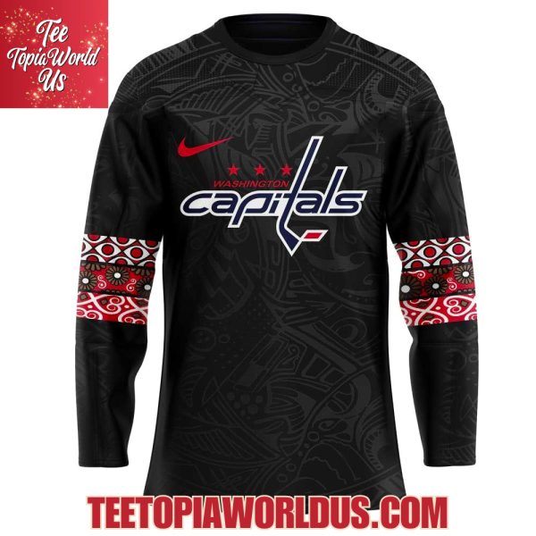 Washington Capitals Celebrate Hispanic Heritage Jersey