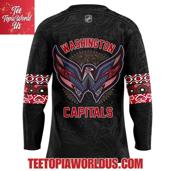 Washington Capitals Celebrate Hispanic Heritage Jersey