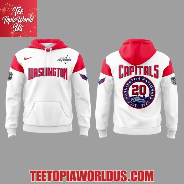 Washington Capitals Natitude In All Caps Hoodie Hoodie