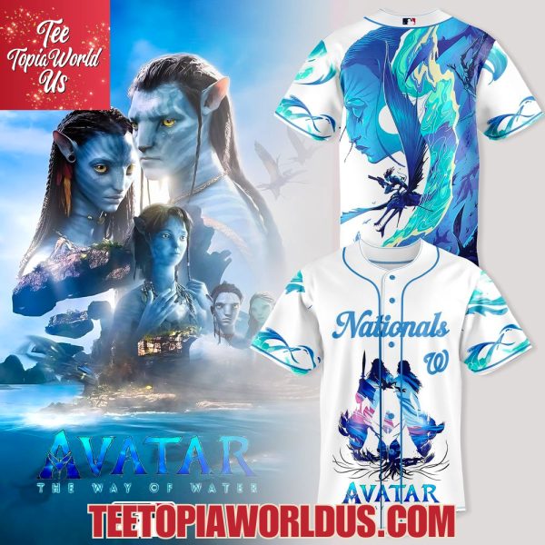 Washington Nationals x Avatar 2 The Way of Water Jersey