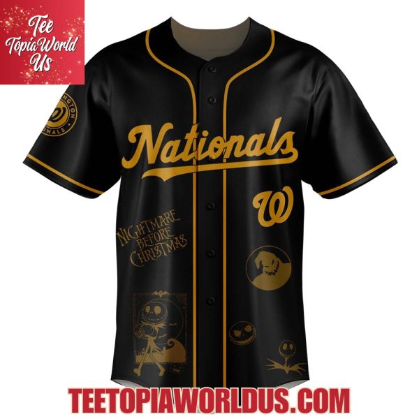 Washington Nationals x The Nightmare Halloween Day Jersey