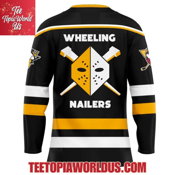 Wheeling Nailers Our 2025-26 Replica Black Jersey