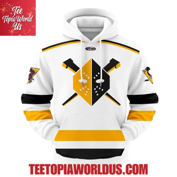 Wheeling Nailers Our 2025-26 Replica White Hoodie