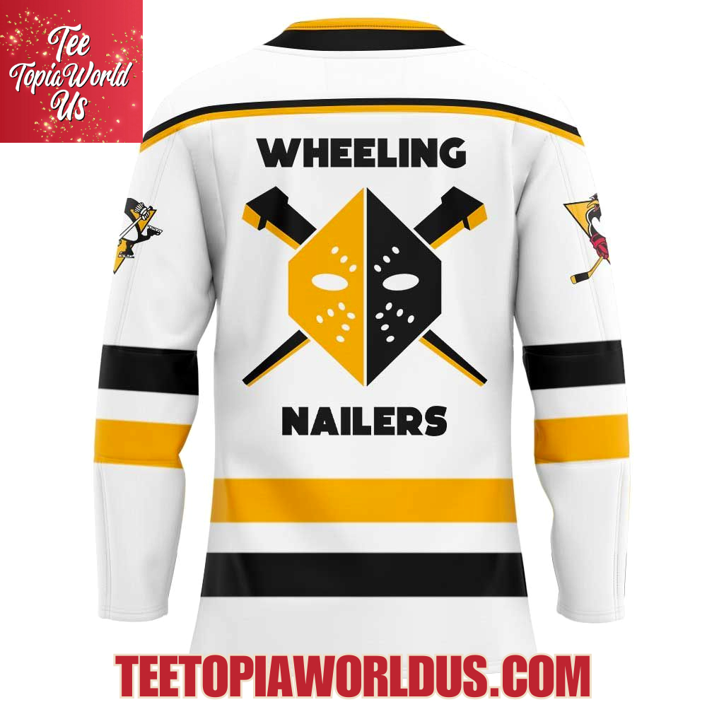 Wheeling Nailers Our 2025-26 Replica White Jersey Wheeling Nailers Our 2025-26 Replica White Jersey