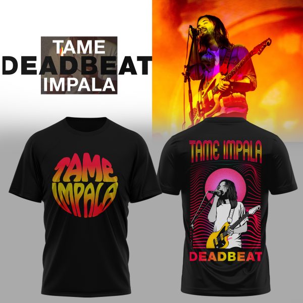 Tame Impala: DEADBEAT Tour & Album Release 2025 T-Shirt