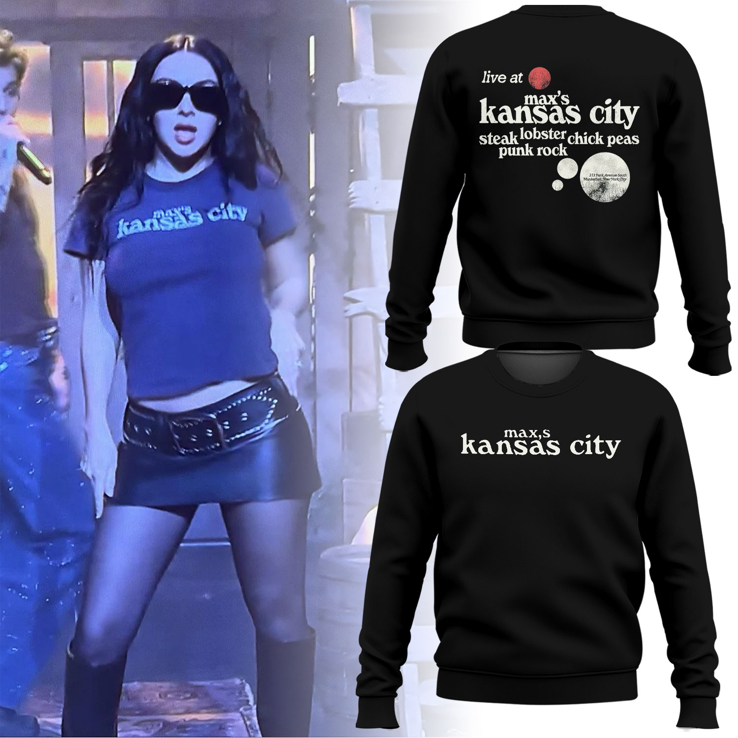 Charli XCX - Max Kansas City T-Shirt Charli XCX - Max Kansas City T-Shirt