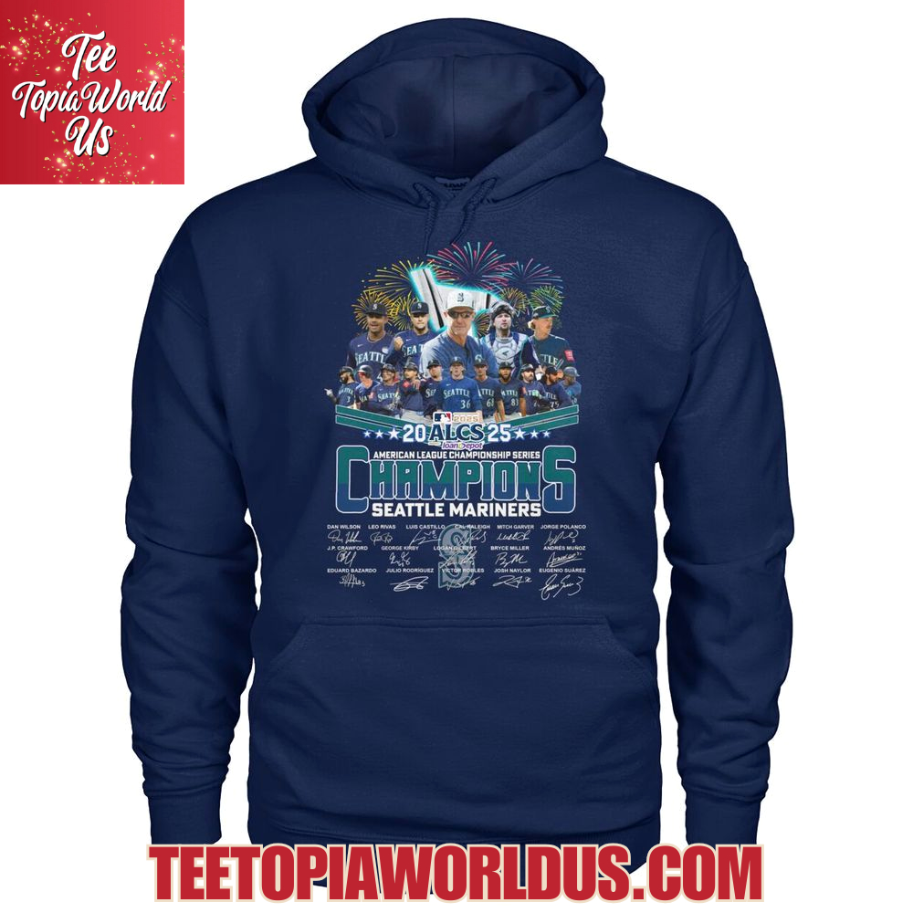 2025 ALCS Champions Seattle Mariners T-Shirt 2025 ALCS Champions Seattle Mariners T-Shirt