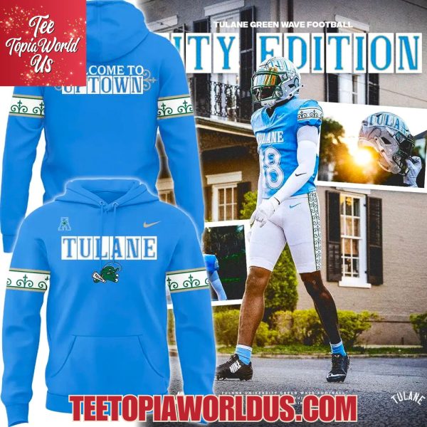 2025 City Edition Tulane Football Hoodie 2025 City Edition Tulane Football Hoodie
