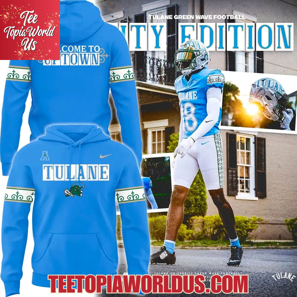 2025 City Edition Tulane Football Hoodie 2025 City Edition Tulane Football Hoodie