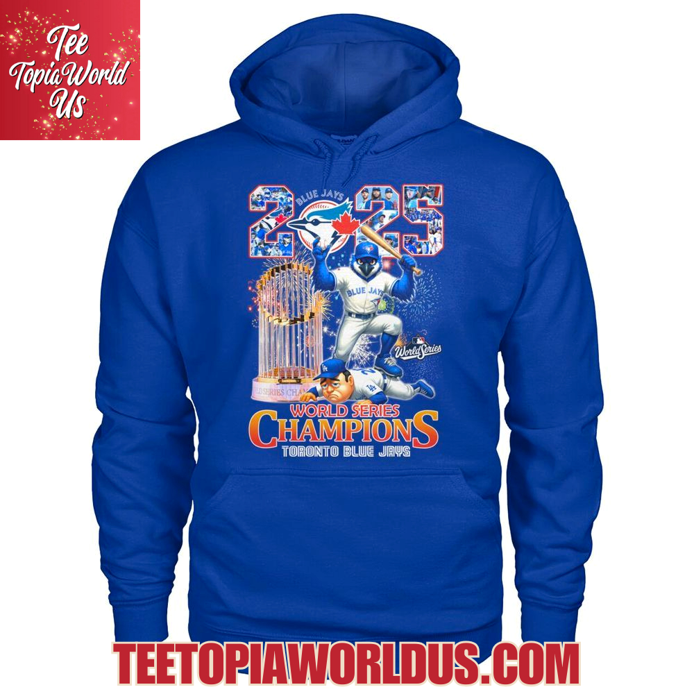 2025 World Series Champions Toronto Blue Jays T-Shirt 2025 World Series Champions Toronto Blue Jays T-Shirt
