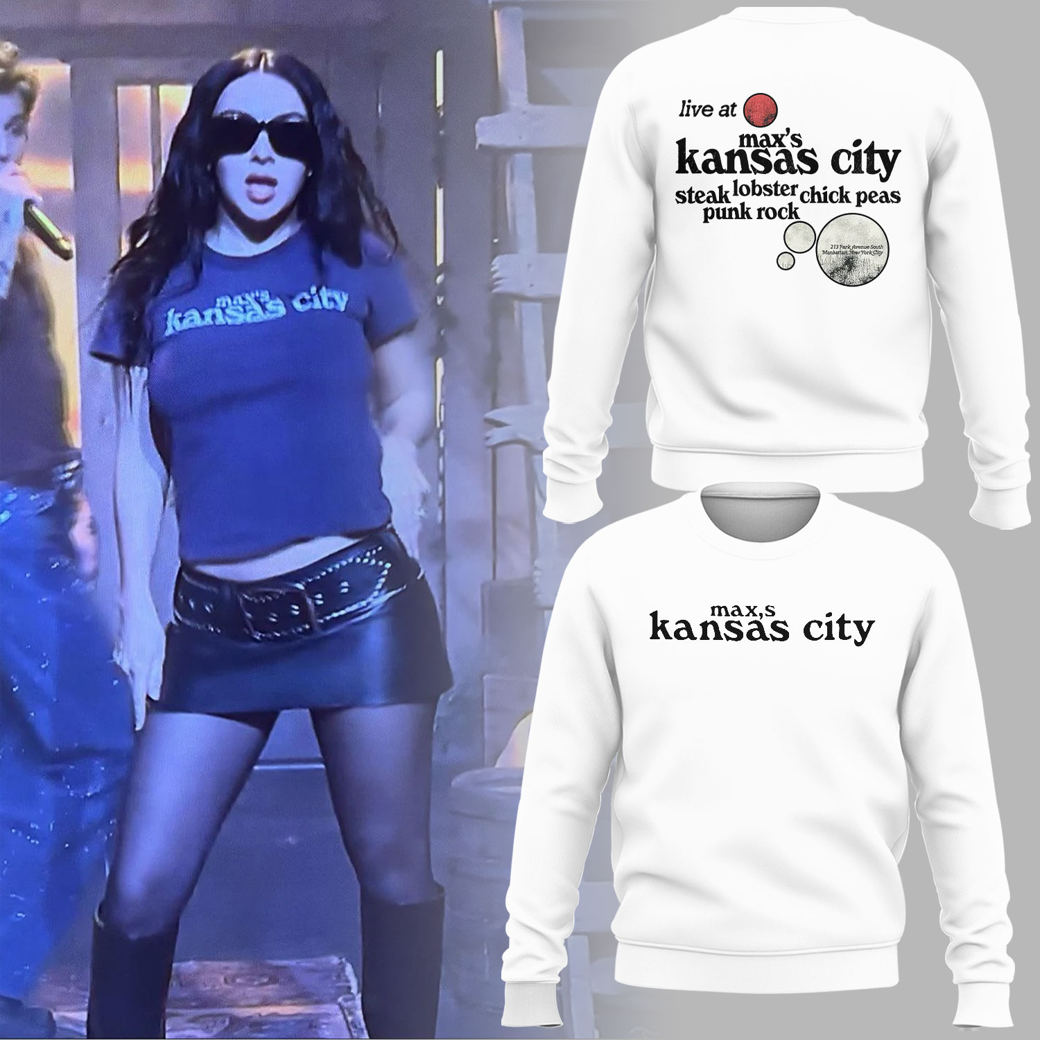 Charli XCX - Max Kansas City T-Shirt Charli XCX - Max Kansas City T-Shirt