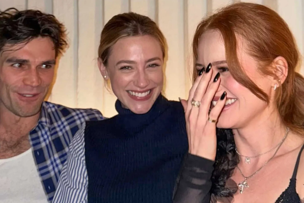 KJ Apa, Lili Reinhart, and Madelaine Petsch.