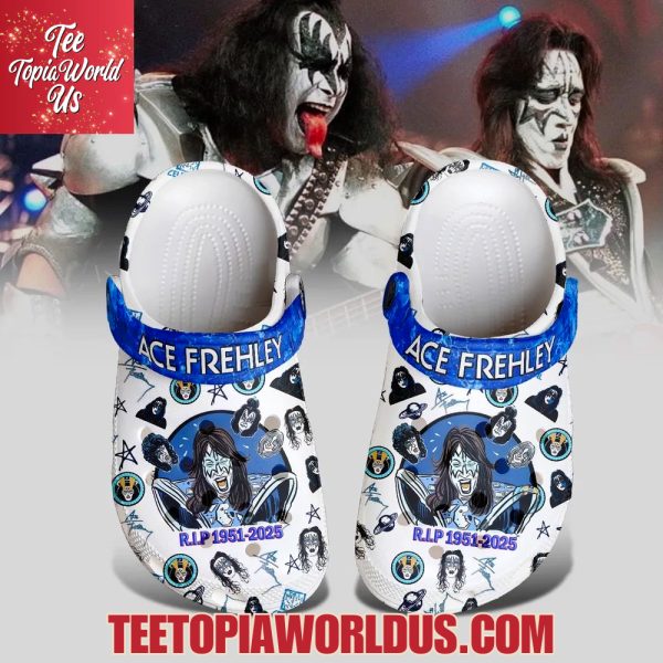 Ace Frehley x Kiss Band Music Crocs