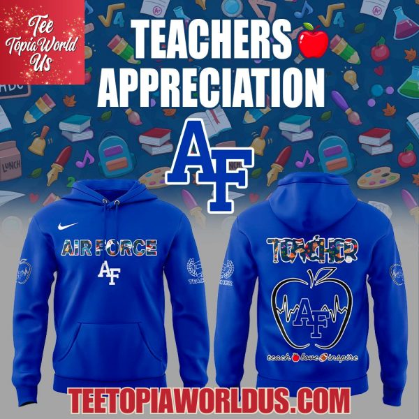 Air Force Falcons Teachers Appreciation 2025 Hoodie Air Force Falcons Teachers Appreciation 2025 Hoodie