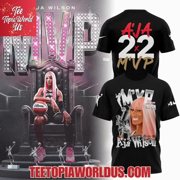 A’ja Wilson x 22 MVP 2025 T-Shirt A’ja Wilson x 22 MVP 2025 T-Shirt