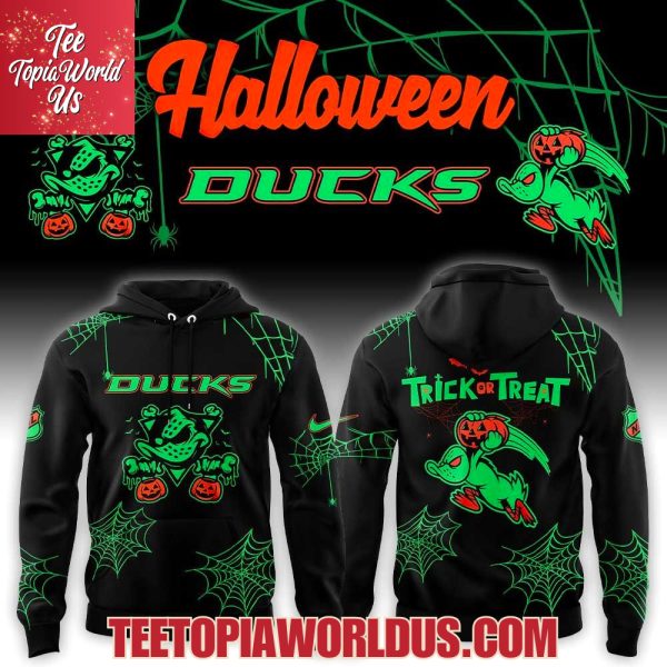 Anaheim Ducks Glow in the Dark Halloween Mode Hoodie Anaheim Ducks Glow in the Dark Halloween Mode Hoodie