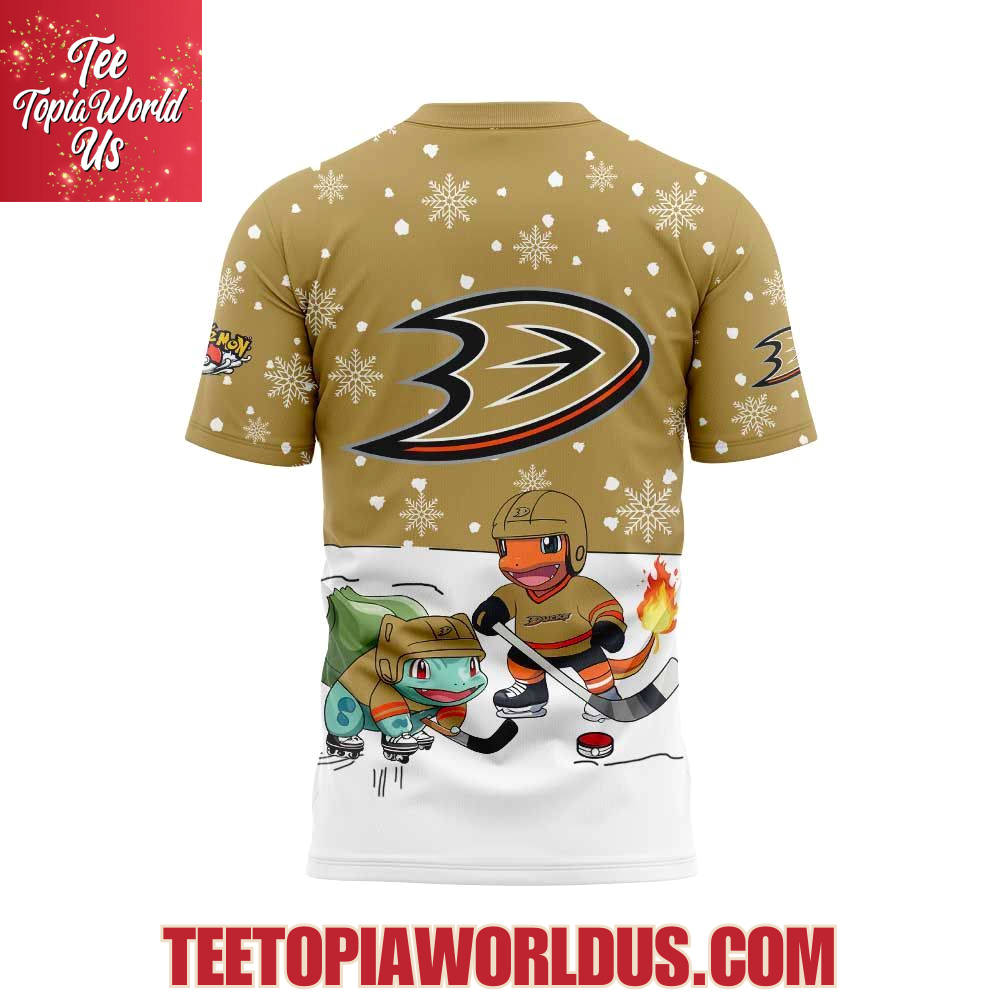 Anaheim Ducks x Pokemon 2025 Hoodie Anaheim Ducks x Pokemon 2025 Hoodie
