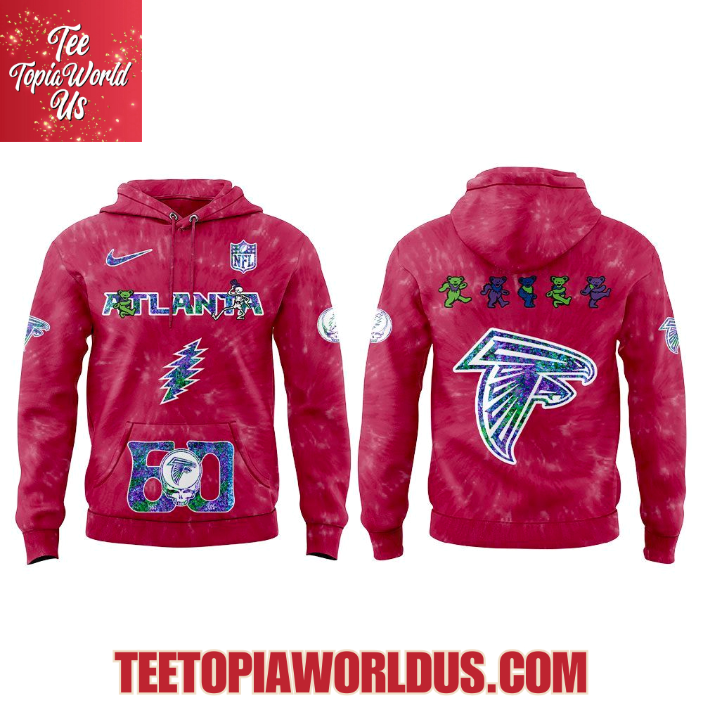 Atlanta Falcons Grateful Dead Night 60th Hoodie Atlanta Falcons Grateful Dead Night 60th Hoodie