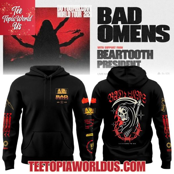 Bad Omens Style Graphic Tee World TOur Hoodie Bad Omens Style Graphic Tee World TOur Hoodie