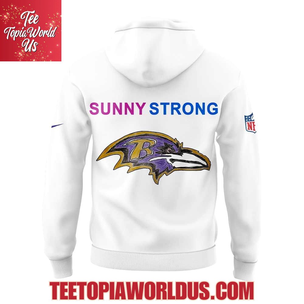 Baltimore Ravens Designed by Heroes Worn with Pride Hoodie Baltimore Ravens Designed by Heroes Worn with Pride Hoodie