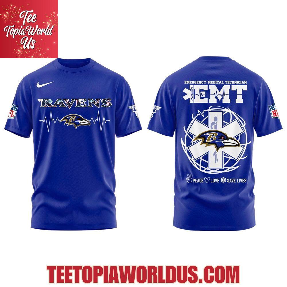 Baltimore Ravens EMT Day Hoodie Baltimore Ravens EMT Day Hoodie