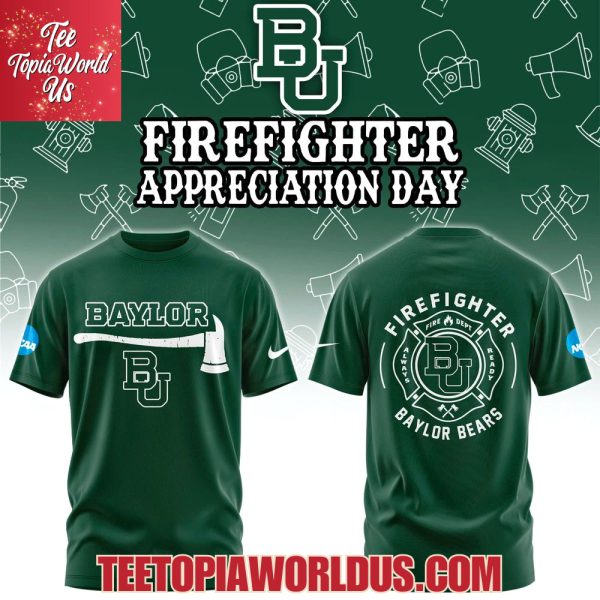 Baylor Firefighter Firefighter Application Day Hoodie