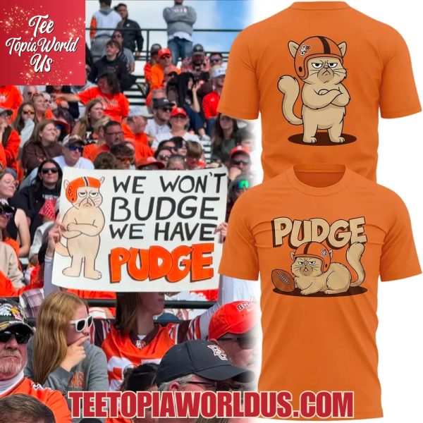 BGSU Football Pudge the Cat T-Shirt BGSU Football Pudge the Cat T-Shirt