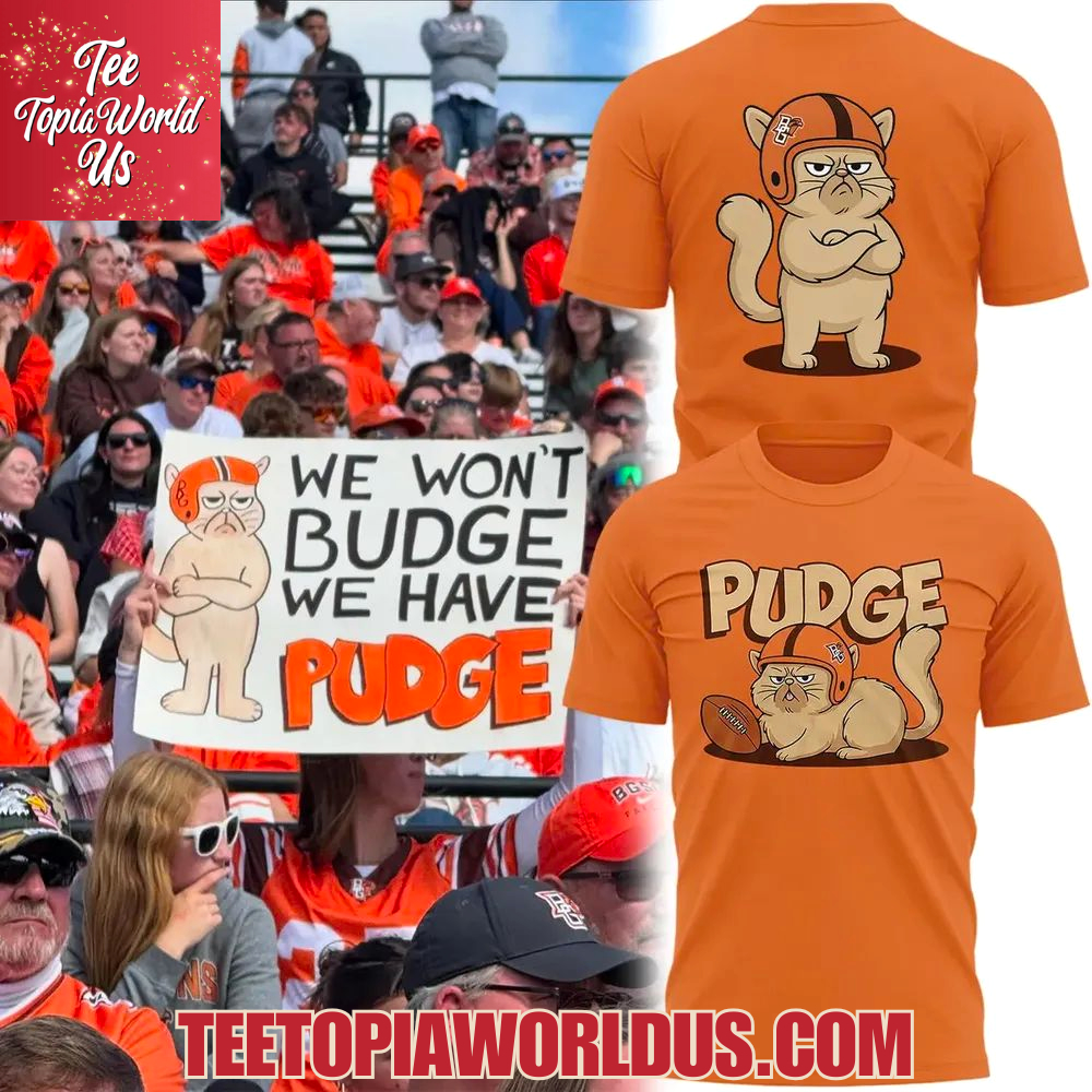 BGSU Football Pudge the Cat T-Shirt BGSU Football Pudge the Cat T-Shirt