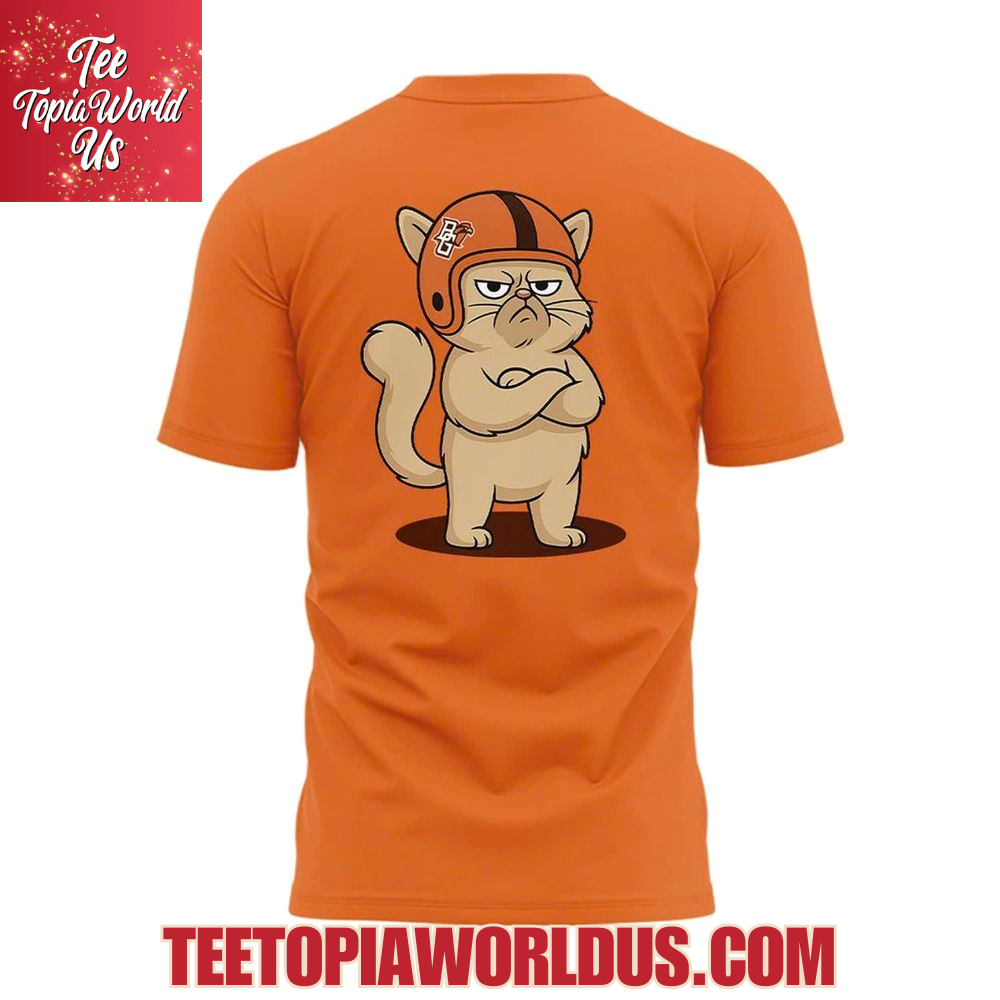 BGSU Football Pudge the Cat T-Shirt BGSU Football Pudge the Cat T-Shirt