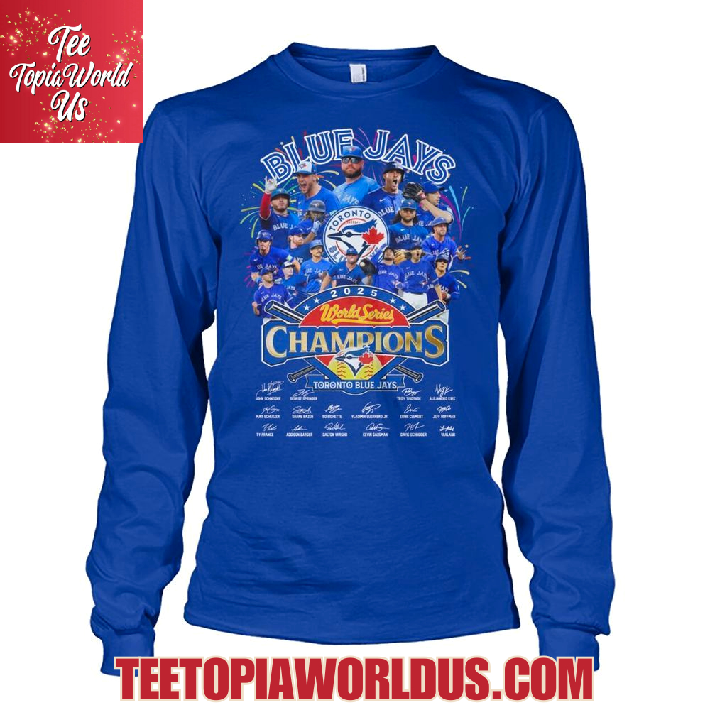 Blue Jays 2025 World Series Champions T-Shirt Blue Jays 2025 World Series Champions T-Shirt