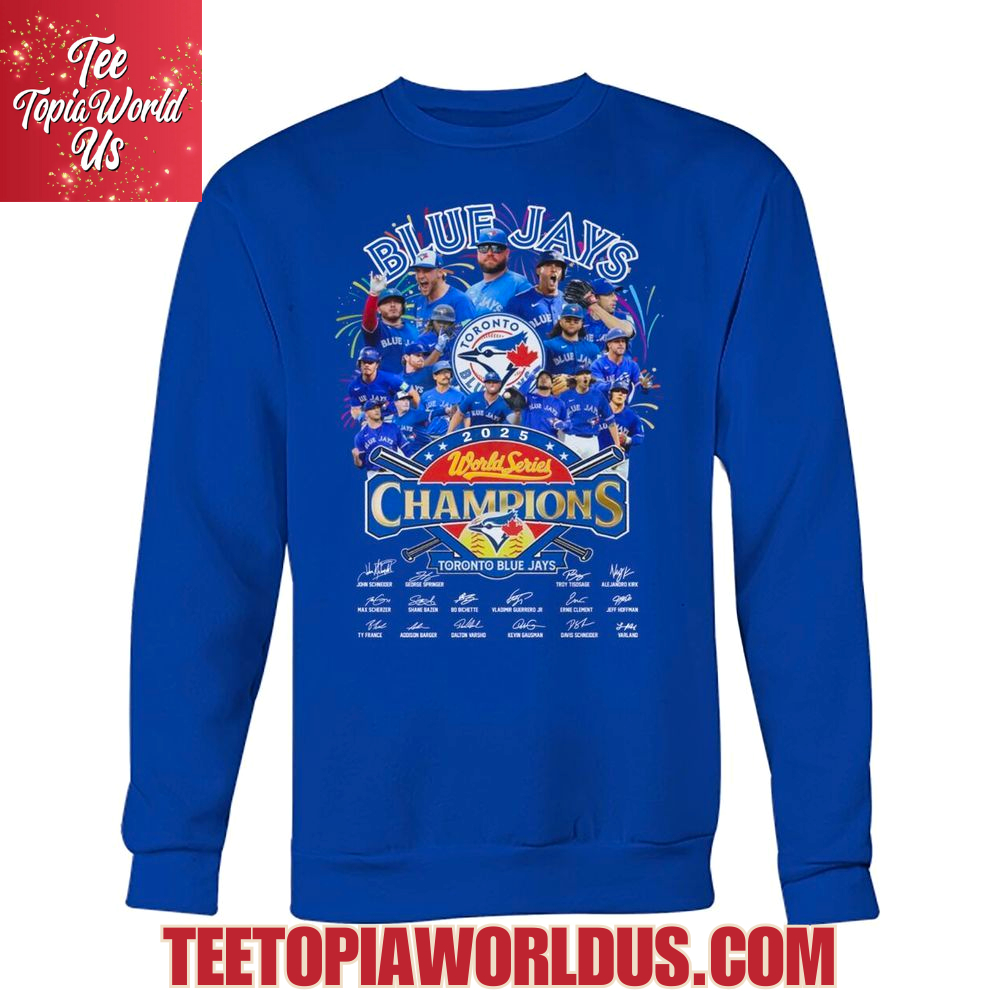 Blue Jays 2025 World Series Champions T-Shirt Blue Jays 2025 World Series Champions T-Shirt