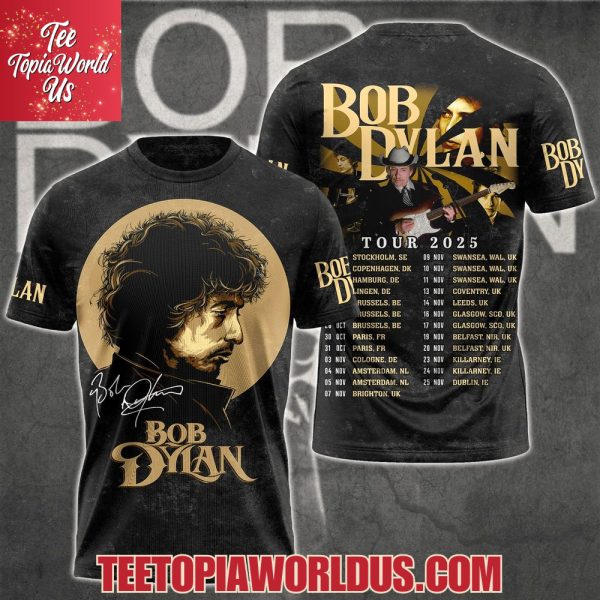 Bob Dylan Tour 2025 T-Shirt, Hoodie Bob Dylan Tour 2025 T-Shirt, Hoodie