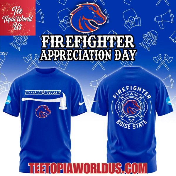 Boise State Broncos Firefighter Application Day Hoodie
