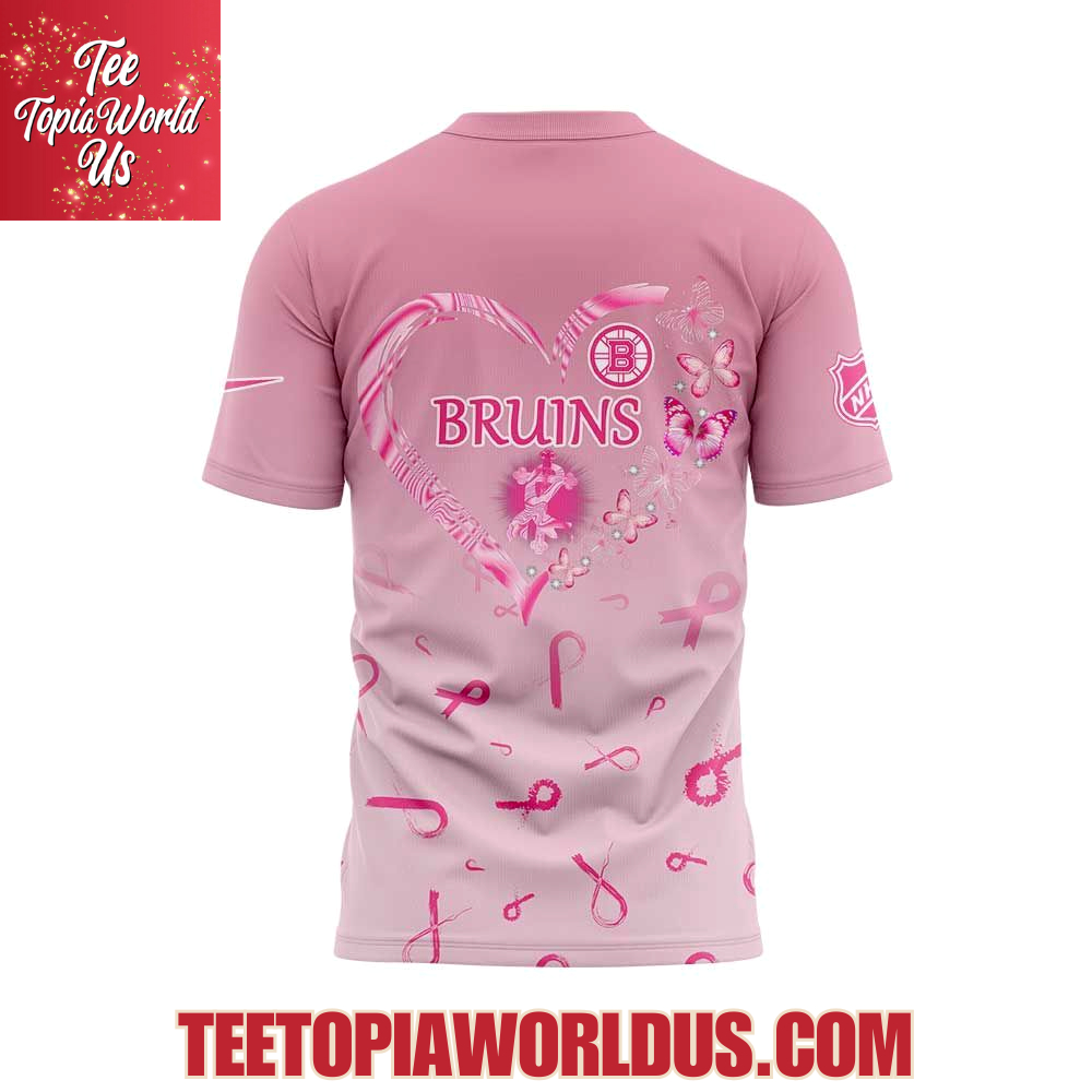 Boston Bruins Hockey Fight Cancer 2025 Hoodie Boston Bruins Hockey Fight Cancer 2025 Hoodie