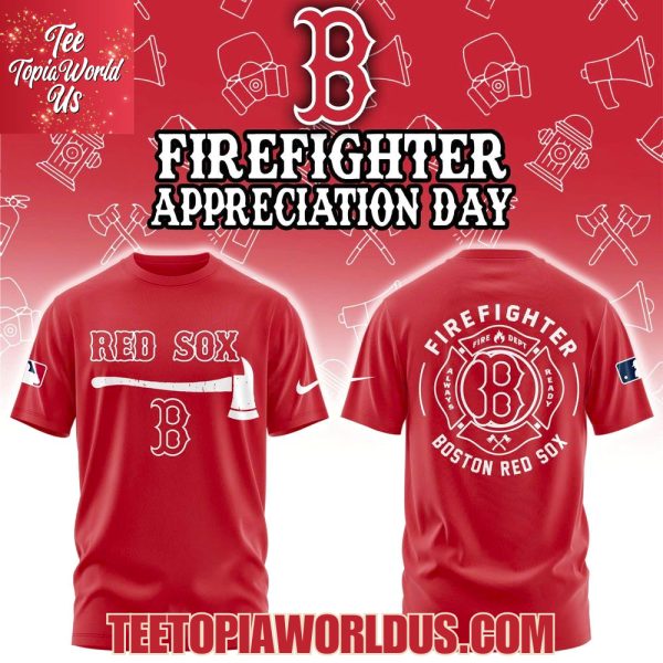 Boston Red Sox Firefighter Application Day Hoodie