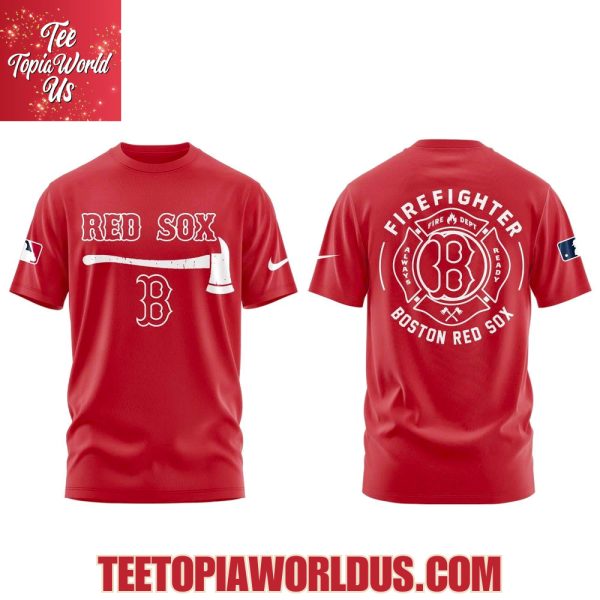 Boston Red Sox Firefighter Application Day Hoodie