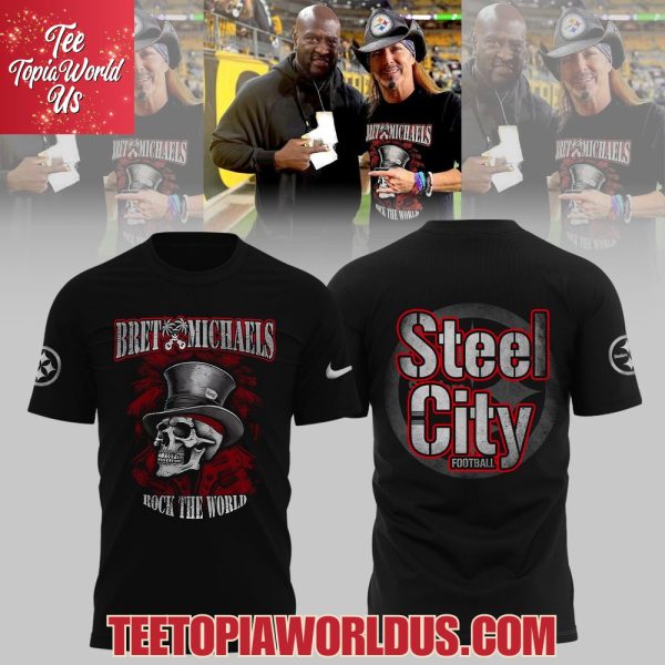 Bret Michaels x Pittsburgh Steelers T-Shirt, Hoodie Bret Michaels x Pittsburgh Steelers T-Shirt, Hoodie