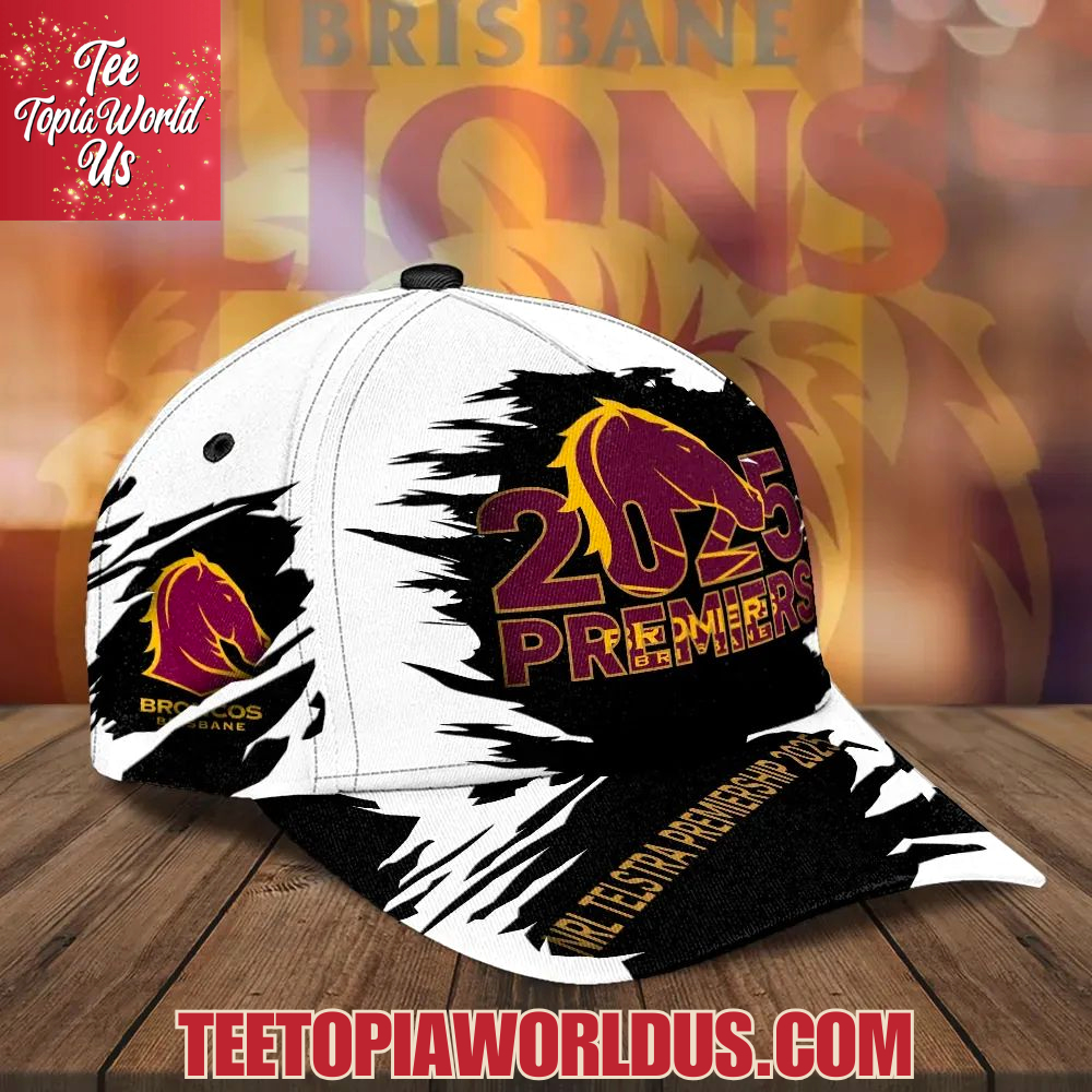 Brisbane Broncos 2025 NRL Premiers Cap Brisbane Broncos 2025 NRL Premiers Cap