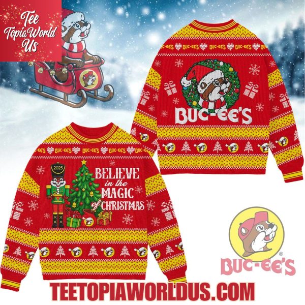 Buc-ee’s Believe In The Magic Of Christmas Sweater
