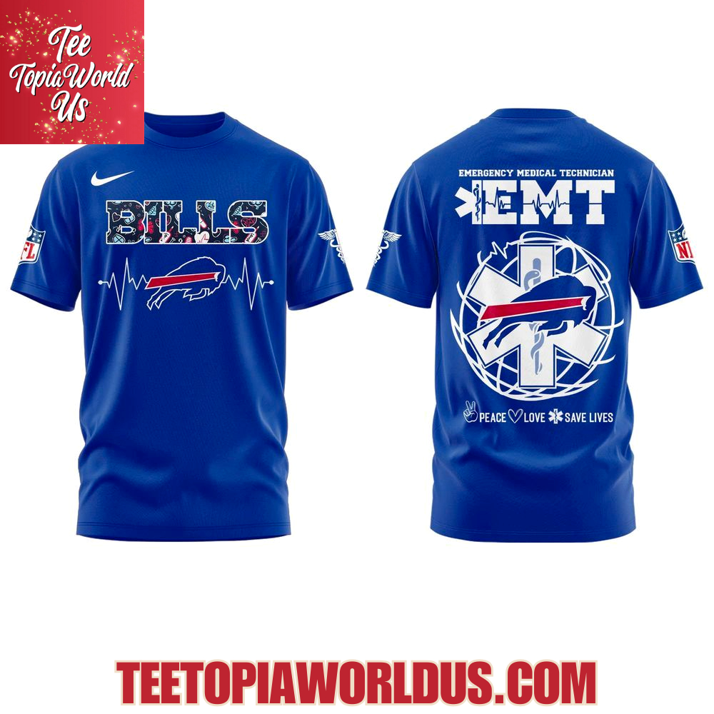 Buffalo Bills EMT Day Hoodie Buffalo Bills EMT Day Hoodie