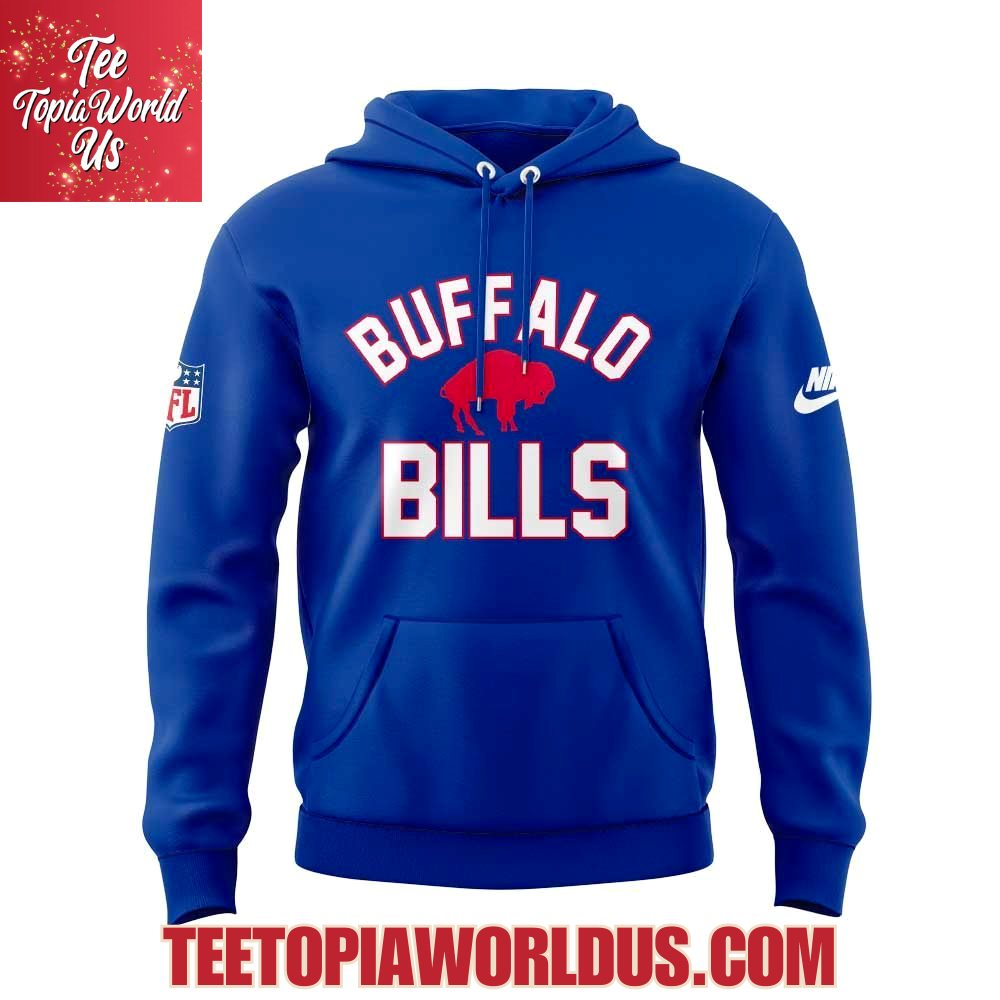 Buffalo Bills Tri Blend Rewind Classic Uniform Hoodie Buffalo Bills Tri Blend Rewind Classic Uniform Hoodie