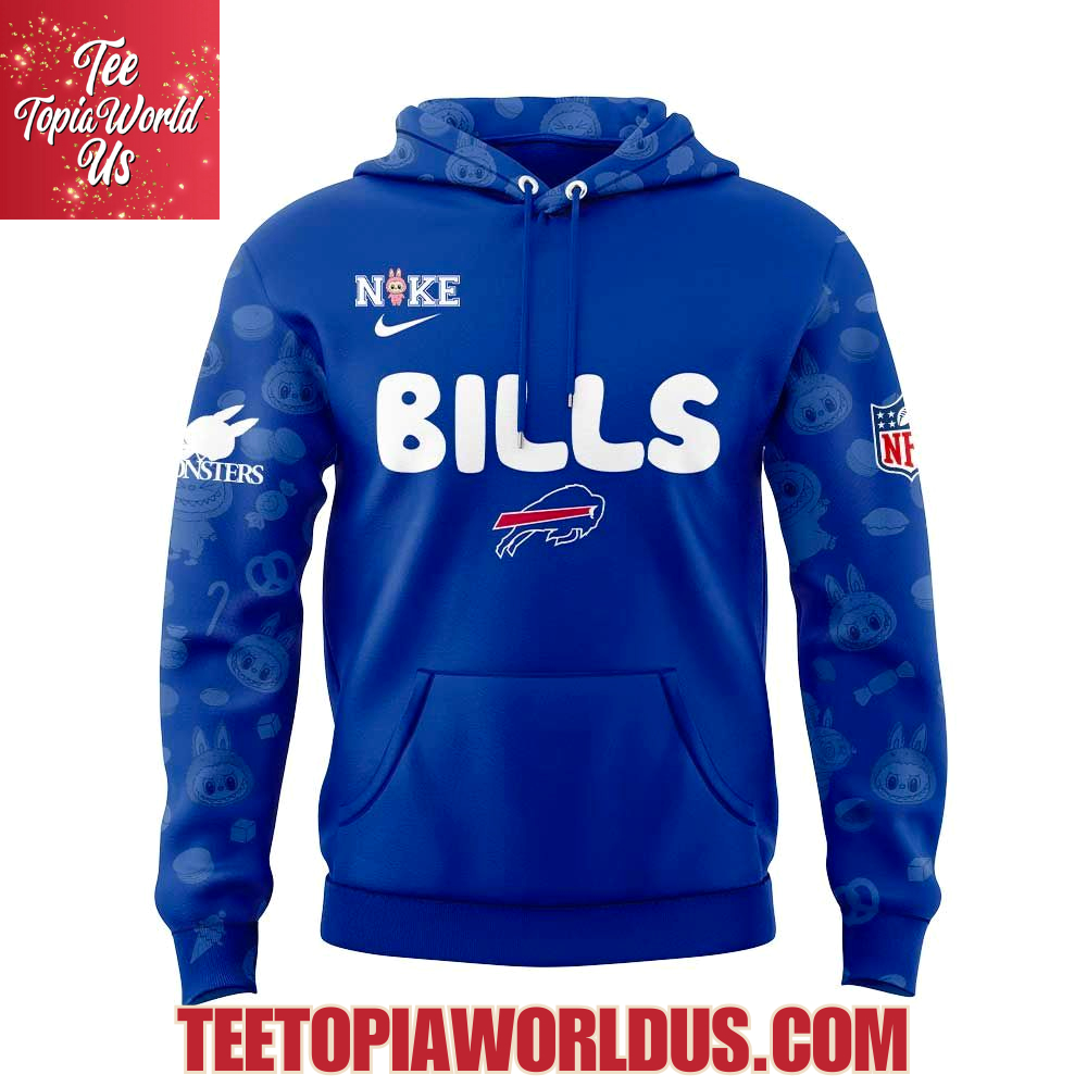 Buffalo Bills x Labubu Hoodie Buffalo Bills x Labubu Hoodie