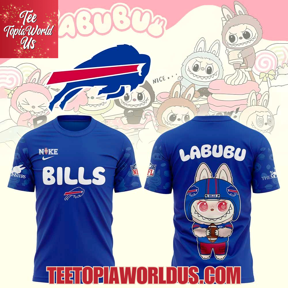 Buffalo Bills x Labubu Hoodie Buffalo Bills x Labubu Hoodie
