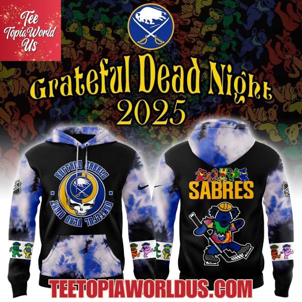 Buffalo Sabres Grateful Dead Night 60th Hoodie