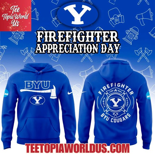 BYU Cougars Firefighter Application Day Hoodie