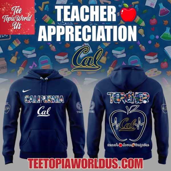 California Golden Bears Teachers Appreciation Hoodie