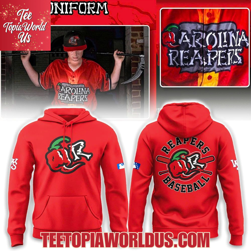 Carolina Reapers Red Adjustable Hoodie Carolina Reapers Red Adjustable Hoodie