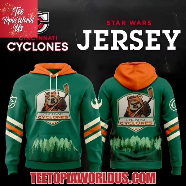 Cincinnati Cyclones Star Wars Hockey Hoodie 2025